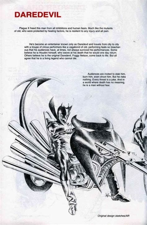 The Dork Review Alex Rosss Earth X Sketchbook
