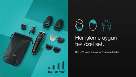 Braun MGK5420 5 Series 9’u 1 Arada Erkek Bakım Kiti | Evkur