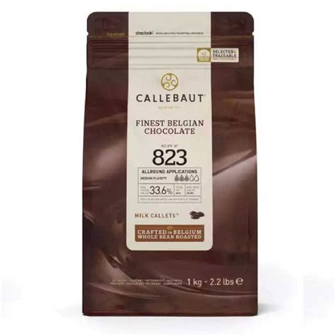 Шоколад молочный 33,6% Callebaut 1 кг - купить по доступной цене