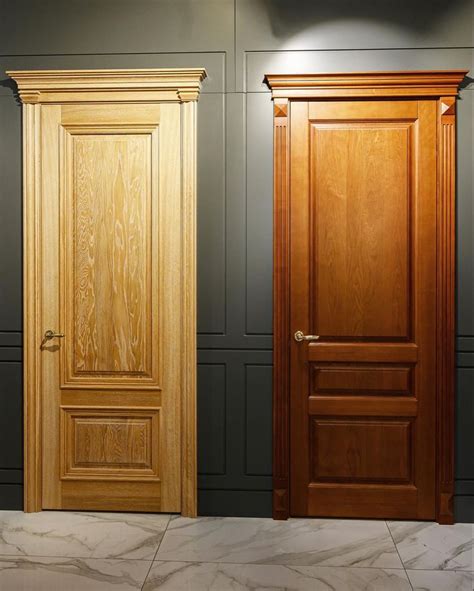 Межкомнатные двери из массива | Молдинг для двери, Двери для спальни ...