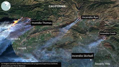 As Se Ven Desde El Espacio Los Incendios Que Est N Consumiendo