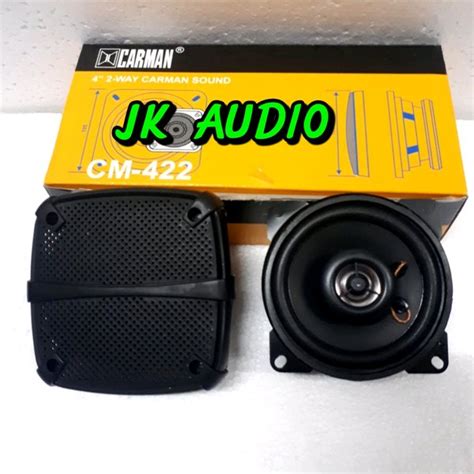 Jual Speaker Coxial 2 Way 4 Inch Carmen Di Lapak JK AUDIO Bukalapak