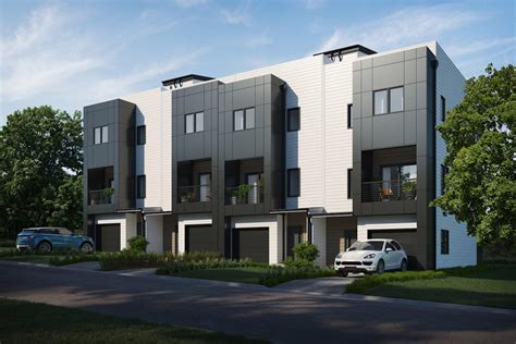 Contemporary Townhomes Coming to Downtown Raleigh - Chappell