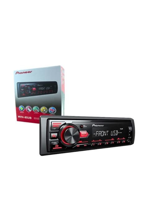 PIONEER MVH-85ub 4x50w OTO 2020 yeni Araba Teyp USB-AUX