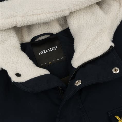 Мужская куртка Lyle & Scott Shearling Coat, JK712V-Z132