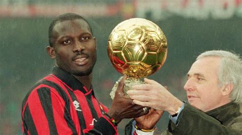 George Weah S Ballon D Or How One Man Changed The Course Of The Award