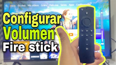 cómo configurar el Volumen en FIRE TV STICK 4K lite Todo Los Modelos