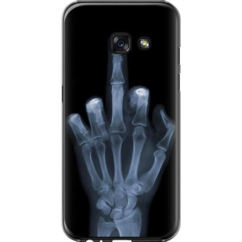 Чехол силиконовый на телефон Samsung Galaxy A3 (2017) Рука через ...