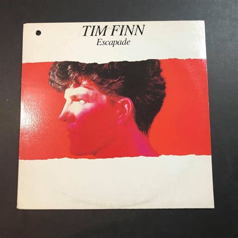 Tim Finn Escapade Sp 4972 Vg Vinyl Lp N4 Etsy