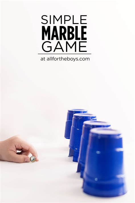 Simple Marble Game — All For The Boys