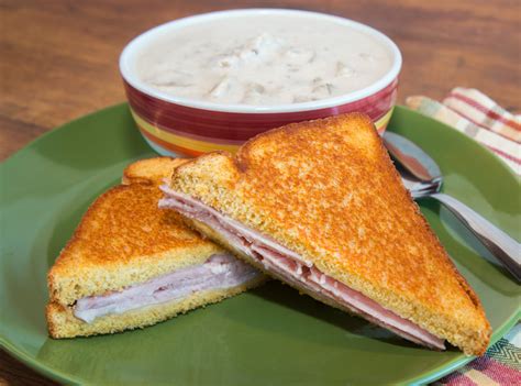 Grilled Ham And Cheese Sandwich Martins Famous Potato Rolls And Bread