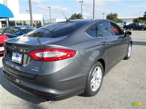2014 Sterling Gray Ford Fusion Se Ecoboost 87998913 Photo 5