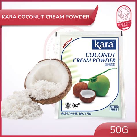 Kara Coconut Cream Powder 50g Kara Serbuk Santan Kelapa Asli