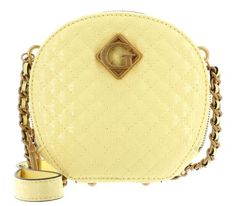 Guess Cross Body Bag Nerina Crossbody Circle Bag Yellow Buy Bags