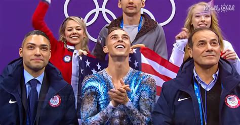 Gay Olympic Figure Skater Forces Everyone To Their Feet With His Fabulous Routines Madly Odd