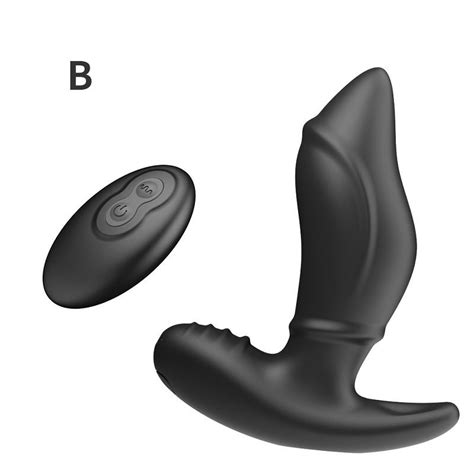 Wireless Remote Control Vibrating Anal Plug SQ32011 CHASTITYGO