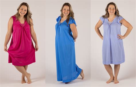 Cherish Comfy And Colorful Nightgowns Shadowline Lingerie