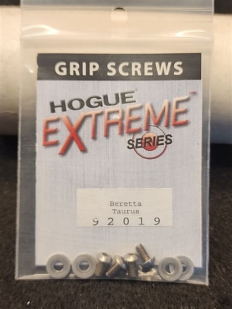 Hogue Low Profile Grip Screw Bushings X Beretta Taurus Black