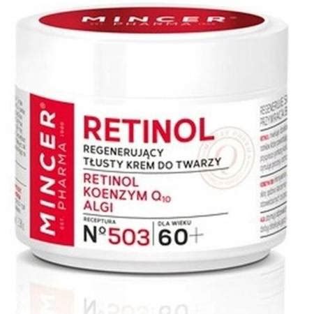 Mincer Pharma Retinol No 503 Regenerujący tłusty krem do twarzy 60 50