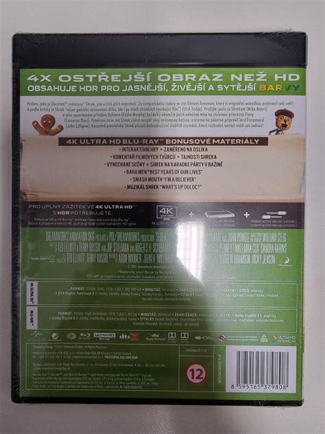 SHREK Edice k 20 výročí 4K Ultra HD Blu ray Aukro