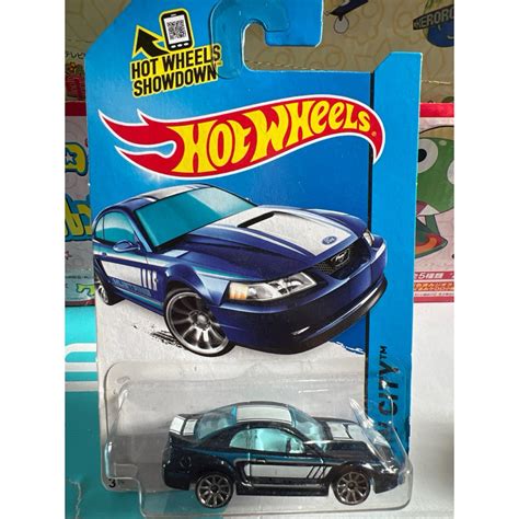 2014 hot wheels hotwheels no 96 1999 Ford Mustang 福特野馬肌肉跑車 蝦皮購物