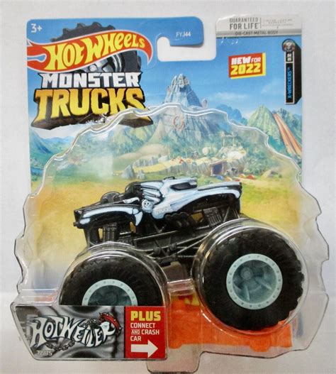 Hot Wheels Monster Trucks Hotweiler 72 75 Walmart