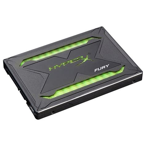 Kingston HyperX Fury RGB SHFR200 480GB SSD Black