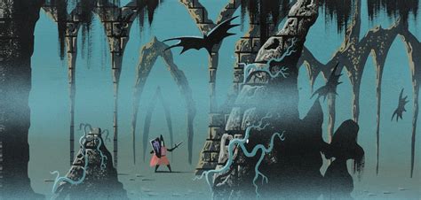 Sleeping Beauty Concept Art 1959 By Eyvind Earle Rimaginaryfogscapes