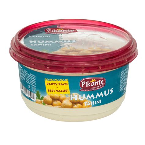 Hummus With Tahini Pikante Usa Hummus