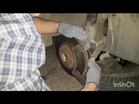 Замена передние колодки нексия - YouTube