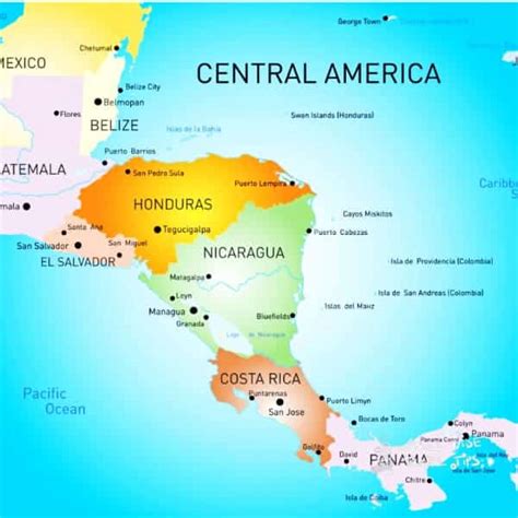 Where Is Costa Rica Located On Map 5 Reasons To Visit It