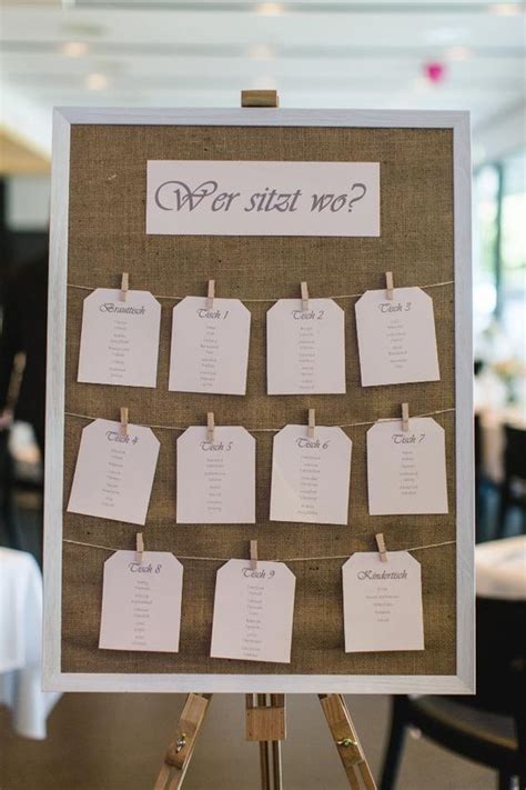 Seating Plan Table Plan At The Wedding Vintage Style Wedding