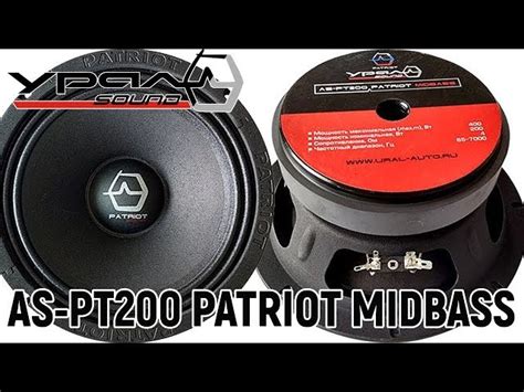 Эстрадный мидбас (20 см) URAL (Урал) AS-PT200 PATRIOT MIDBASS купить в ...