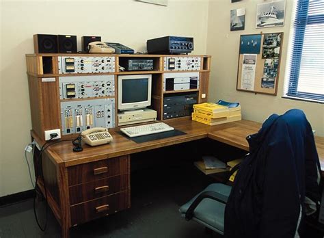 Slide Operator S Desk Melbourne Coastal Radio Station Cape Schanck