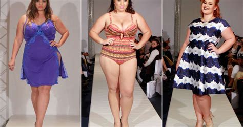 Modelos Plus Size Desfilam Moda Praia E Lingerie Em Sp