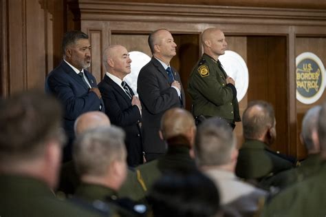 DHS Secretary Alejandro Mayorkas Participates in the CBP Change of