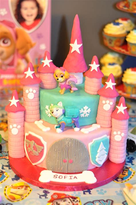 Paw Patrol Cake Skye Everest Paw Patrol Birthday Cake Paw Patrol