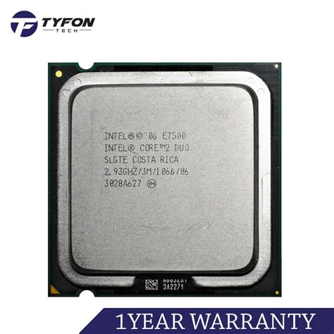 Intel Core 2 Duo E7500 Desktop Processor (3M Cache, up to 2.93 GHz ...