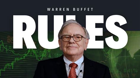 Warren Buffett Rules To Follow For Getting Rich During A Recession