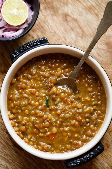 masoor dal brown lentils sabut masoor dal dassanas veg recipes