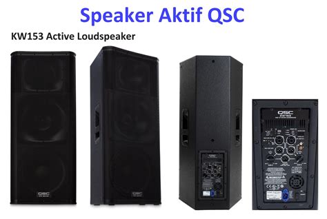 Harga Speaker Aktif Inch Merk Qsc Terbaru Untuk Organ Tunggal