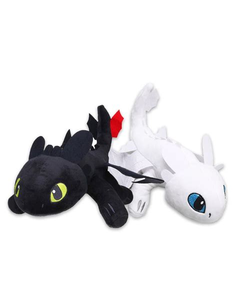 Toothless & Light Fury Combo - Soft Toy - How to Train Your Dragon ...