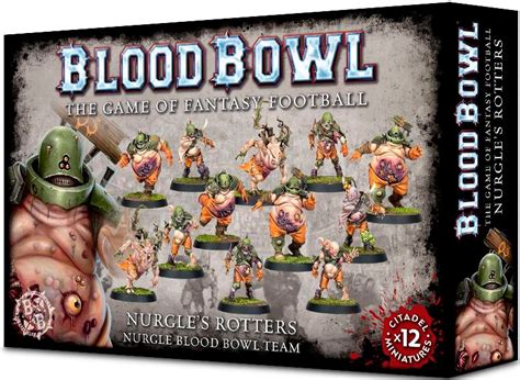 Blood Bowl Team Nurgles Rotters Nurgle Blood Bowl Team Gamezone No