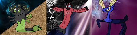 Zygarde Yveltal And Xerneas By The8bitmaster On Deviantart