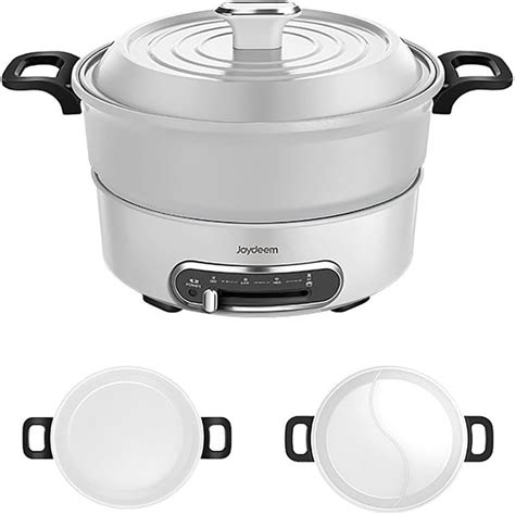 Get Joydeem In Electric Hot Pot L Shabu Shabu Pot With Two Removable Pot Delivered
