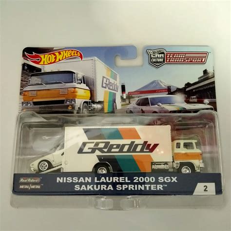 Hot Wheels Team Transport Nissan Laurel Sgx Sakura Sprinter Shopee Malaysia
