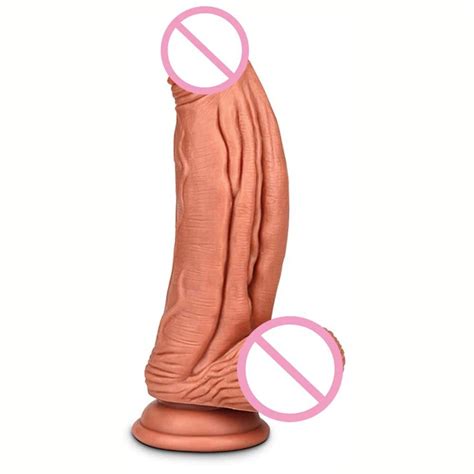 Cm Huge Realistic Dildo Xxl Silicone Big Penis Sex Toy For Women Adult Vagina G Spot