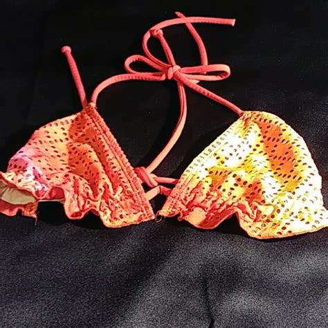 No Boundaries Swim No Boundaries 2 Pc String Bikini Orange M Poshmark