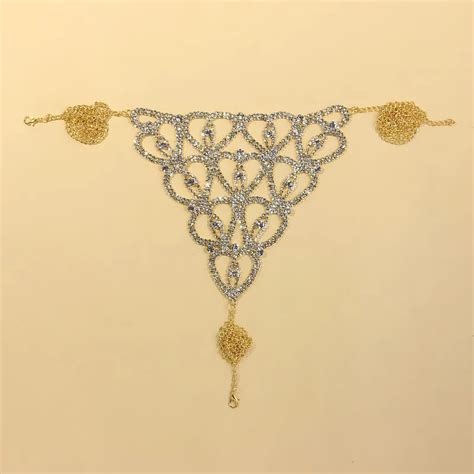 Sexy Lingerie Jewelry Body Chain Women Luxury Chest Bra Chains Nightclub Body Chain Jewelry