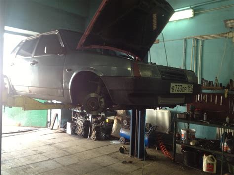 Рулевая рейка (короткоходная) 2,9 оборота — Lada 21099, 1,6 л, 2001 ...